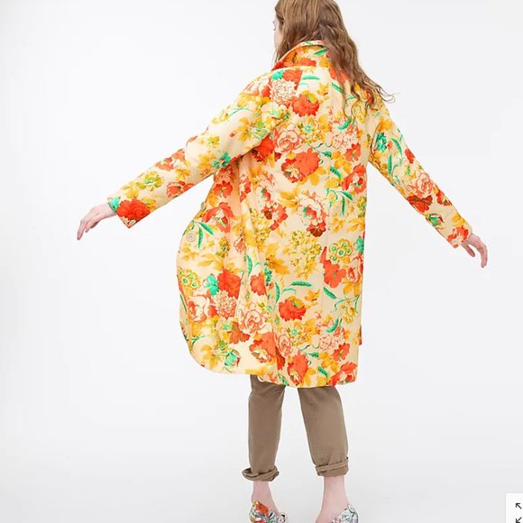 Collection trench coat in Ratti® Woodstock floral - Picture 2 of 5